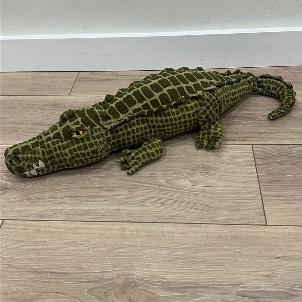 IKEA Jattematte 22” Crocodile Plush Toy - Picture 6 of 7